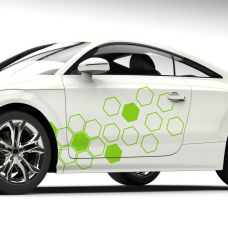 Смуги наклейки на бік авто 3D TUNING STUDIO Соти 1300х480х0.060мм=2штуки