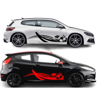 Смуги на авто 3D TUNING STUDIO Квіти 1300х370х0.080мм=2штуки