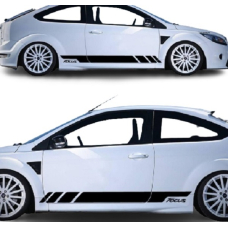 Смуги на авто 3D TUNING STUDIO Форд Фокус 980х480х0.060мм