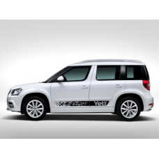 Смуги на авто 3D TUNING STUDIO Шкода Еті 1000х578х0.060мм
