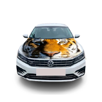Наклейка на капот 3D TUNING STUDIO ТИГР 3Д 1500х1200х0.080мм