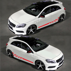 Смуги на двері авто 3D TUNING STUDIO WRSH 1000х640х0.060мм