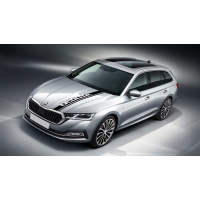 Смуги на капот авто 3D TUNING STUDIO Октавія 1000х130х0.060мм