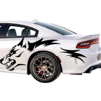 Смуги на крила авто 3D TUNING STUDIO Вовк 980х320х0.060мм=2штуки