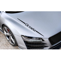 Смуги на капот 3D TUNING STUDIO Шкода Октавія 700х50х0.060мм