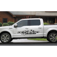 Смуги на двері авто 3D TUNING STUDIO Off Road 1400х320х0.060мм=2штуки