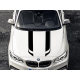 Смуги на капот BMW VW AUDI HONDA 980х180х0.060мм=2штуки