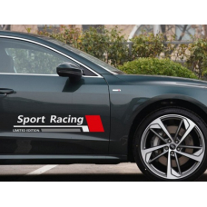 Смуги на авто 3D TUNING STUDIO Sport Racing 600х110х0.080мм=2штуки