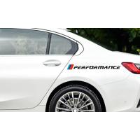 Смуги наклейки на авто 3D TUNING STUDIO БМВ performance 560х64х0.14мм = 2 штуки