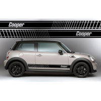Смуги на двері авто 3D TUNING STUDIO Купер 980х120х0.060мм=4штуки