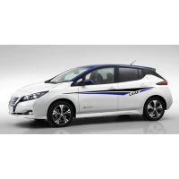Смуги на авто 3D TUNING STUDIO Nissan Leaf 1380х500х0.15мм