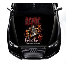 Наклейка на капот 3D TUNING STUDIO AC/DC 1500х1200х0.080мм