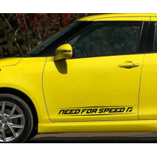 Наклейки на двері авто 3D TUNING STUDIO Need for speed 800х90х0.060мм=2штуки
