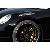 Наклейки на машину 3D TUNING STUDIO Need for speed 300х60х0.060мм=2штуки
