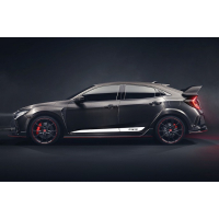 Смуги на двері авто 3D TUNING STUDIO Хонда Цивик 1690х90х0.15мм=2штуки