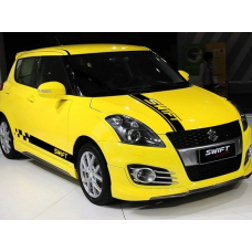 Наклейки смуги на авто 3D TUNING STUDIO Сузукі Свіфт 980х550х0.060мм