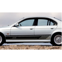 Смуги на авто 3D TUNING STUDIO БМВ Е39 Е34 Е36 Е60 1850х120х0.15мм=2штуки