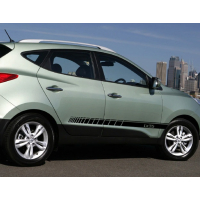 Смуги на авто 3D TUNING STUDIO Hyundai ix35 980х100х0.060мм=4штуки