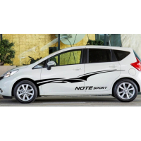 Смуги на авто 3D TUNING STUDIO Ніссан Ноут (Nissan Note) 1180х900х0.15мм