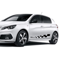 Смуги на авто 3D TUNING STUDIO Пежо 308 1700х160х0.060мм=2штуки