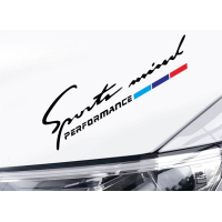 Наклейка на авто 3D TUNING STUDIO БМВ Sports Mind Performance 280х80х0.15мм
