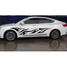 Смуги на авто 3D TUNING STUDIO Хвилі 2100х400х0.060мм=2штуки