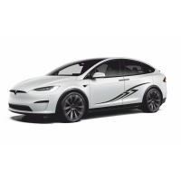 Смуги на бік авто 3D TUNING STUDIO Тесла 2300х440х0.060мм=2штуки