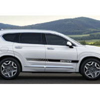 Смуги на авто 3D TUNING STUDIO Хюндай Санта Фе 980х100х0.060мм=4штуки