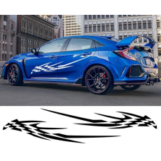 Смуги 3D TUNING STUDIO Хонда Тойота Субару Міцубіші БМВ 1800х280х0.15мм=2шт