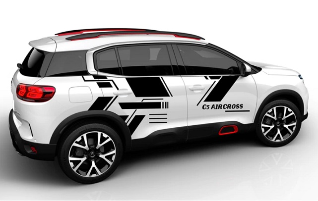 Смуги на авто 3D TUNING STUDIO Citroen C5 aircross 1900х1180х0.060мм