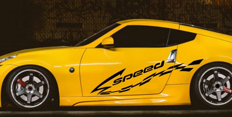 Смуги на авто 3D TUNING STUDIO Speed 1630х480х0.060мм=2штуки